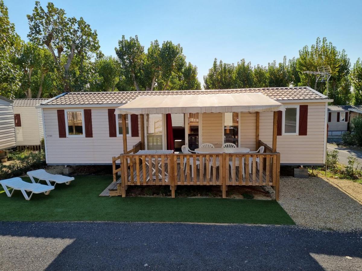 Mobilhome Des Sables Valras-Plage Exteriör bild