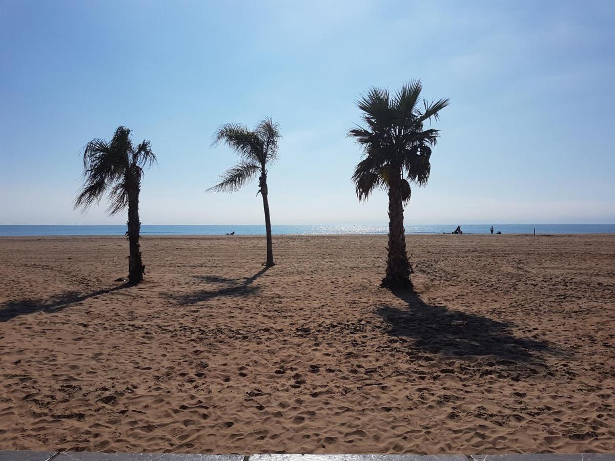 Mobilhome Des Sables Valras-Plage Exteriör bild