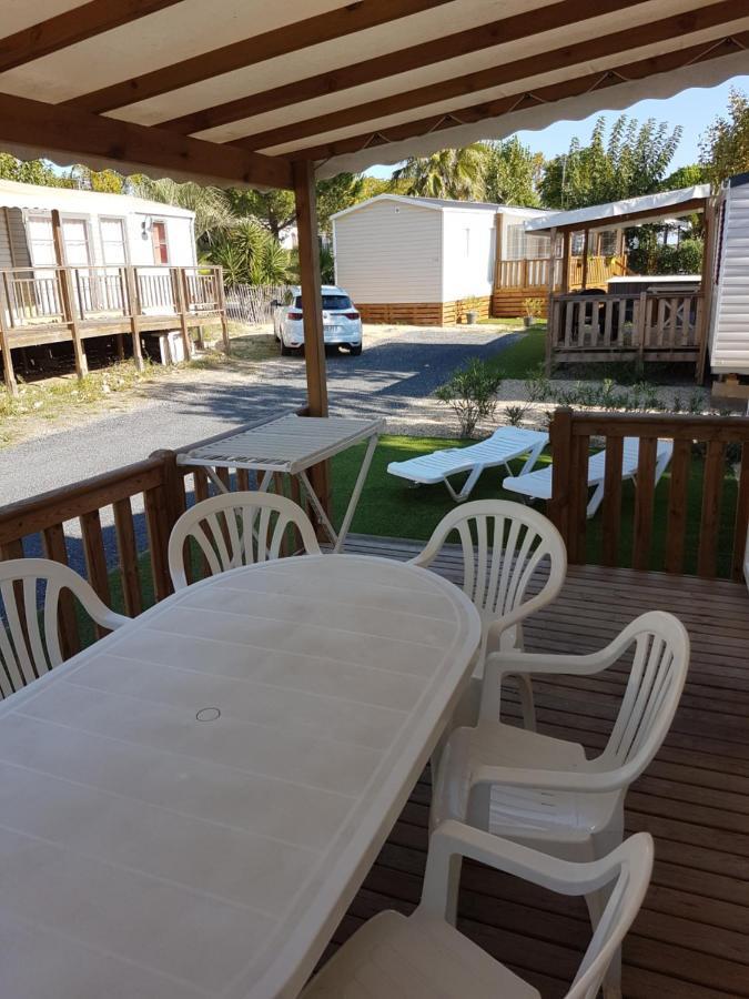 Mobilhome Des Sables Valras-Plage Exteriör bild